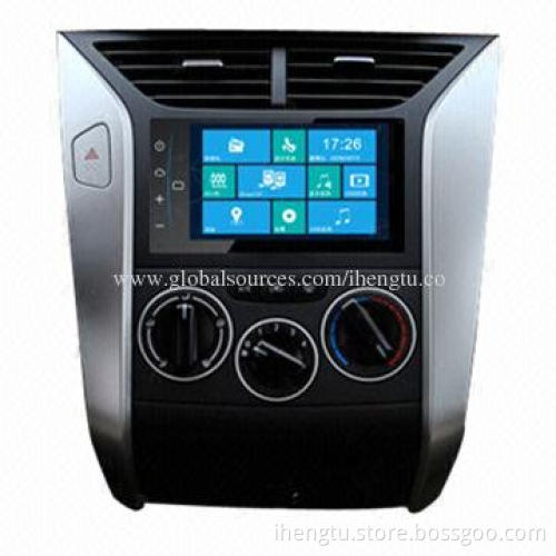 Car Navigator, 8-inch HD Screen with Bluetooth/TV/GPS, Smart Link with Phone Apps, Dually Control